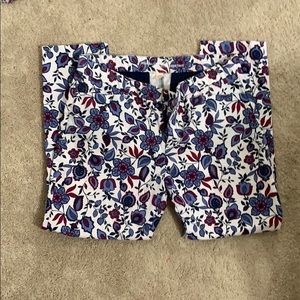 Gap slim city khaki capris